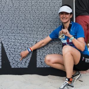 Verewigt beim Ironman - Ilka Wendlandt