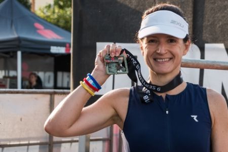 Meisterleistung - Ilka Wendlandt mit Ironman Auszeichnung